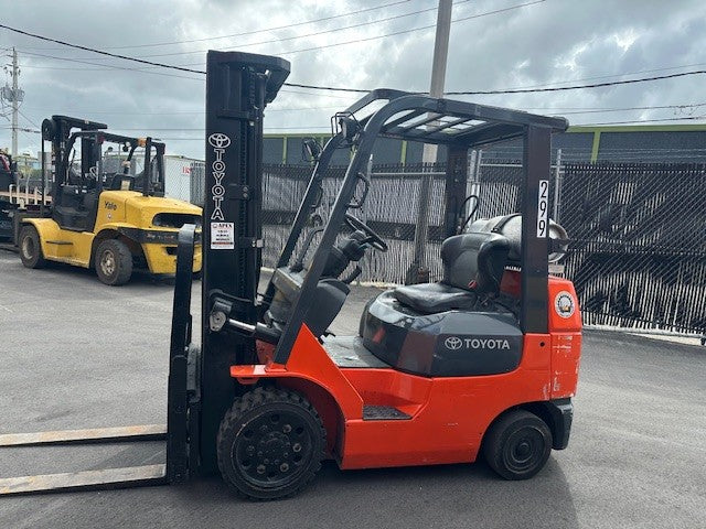 Used Forklift 2007 Toyota 7FGCU25, 5,000lbs, #299