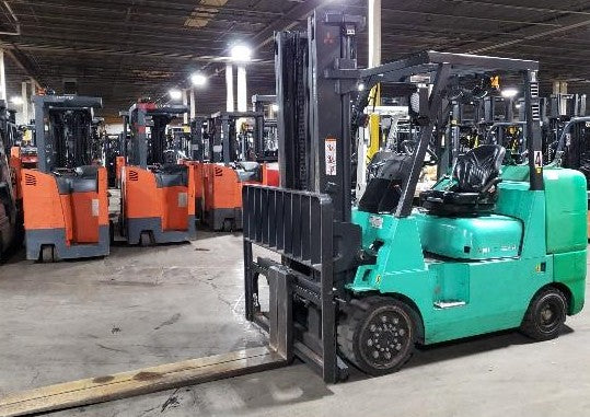 Used Forklift 2019 Mitsubishi, FGC45K, 10,000LBS #A10M3789