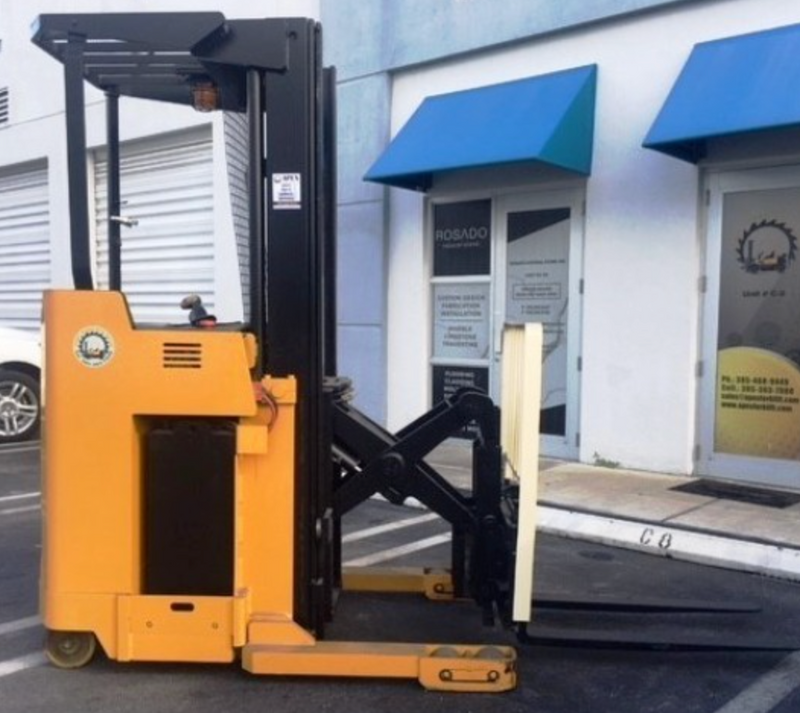 Used Forklift 2007 Yale NR035AENM24TE095, Single Reach, 3,500lbs.