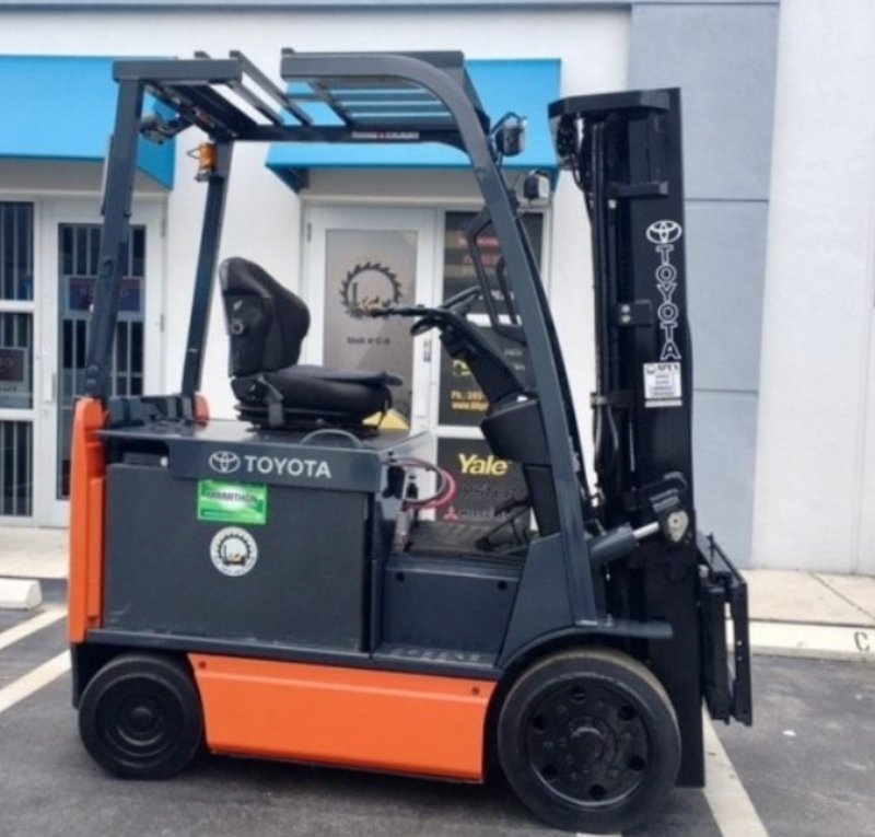 Used Forklift 2012 Toyota 8FBCU20, 4,000lbs.