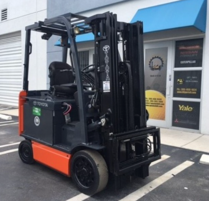 Used Forklift 2012 Toyota 8FBCU20, 4,000lbs.