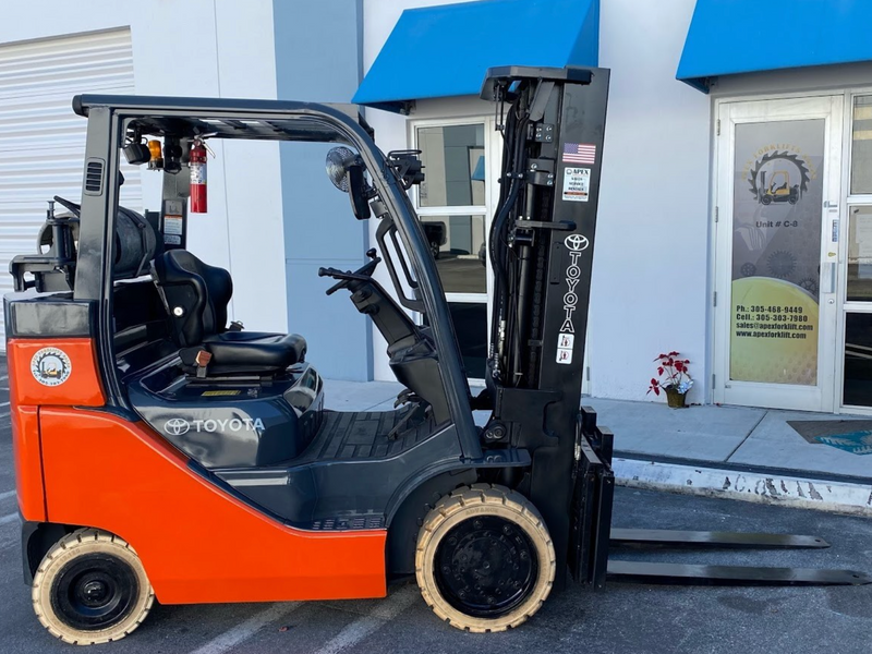 Used Forklift 2016 Toyota 8FGC35U-BCS 8,000lbs.