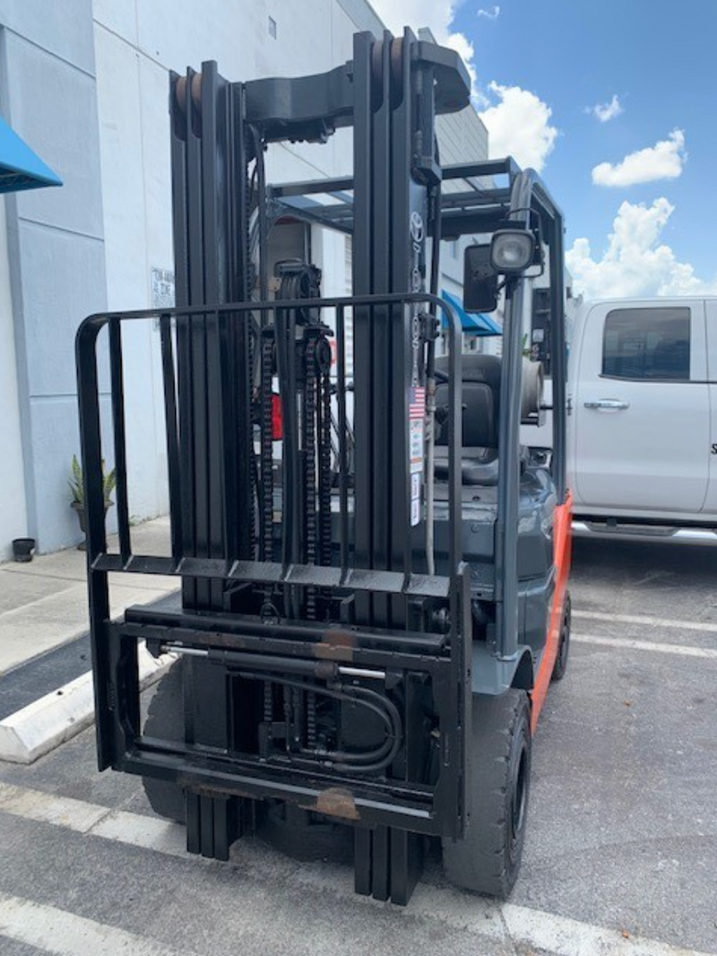 Used Forklift 2014 Toyota 8FGU18 ,  3,500lbs. #85
