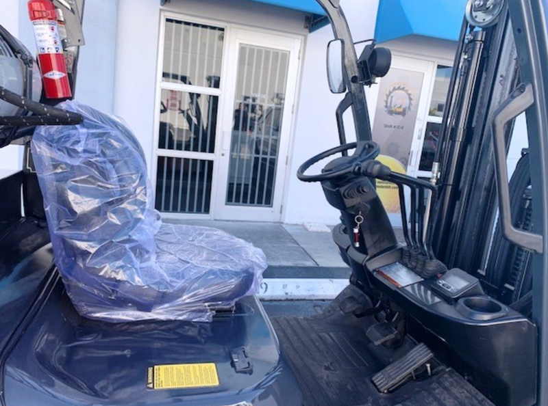 Used Forklift 2013 Toyota 8FGCU25, 5,000lbs.