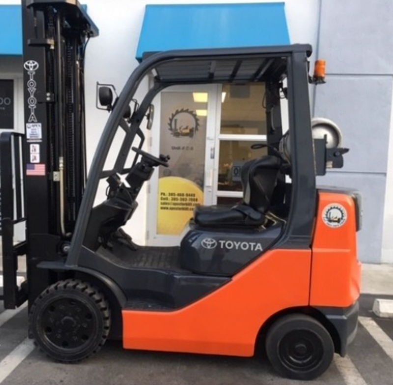 Used Forklift 2013- Toyota : 8FGCU25 Great Condition