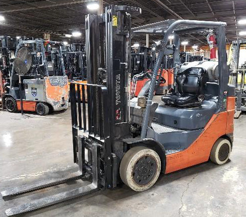 Used Forklift 2019 Toyota 8FGCU25 , 5,000LBS