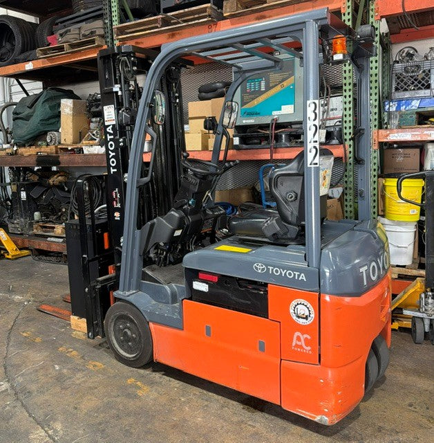Forklift 2020 Toyota 8FBC15U, 3,000lbs #322