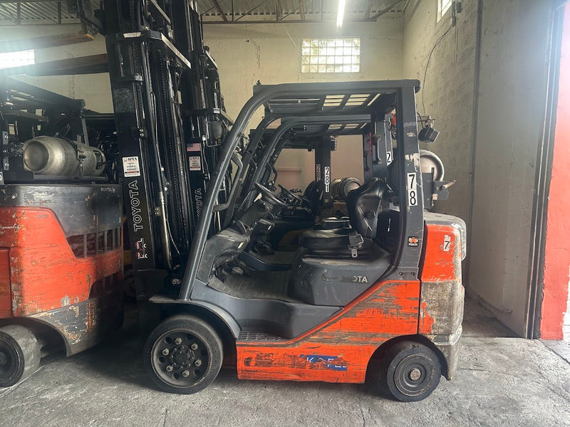Used Forklift 2014 Toyota 8FGCU25 , 5,000LBS #78