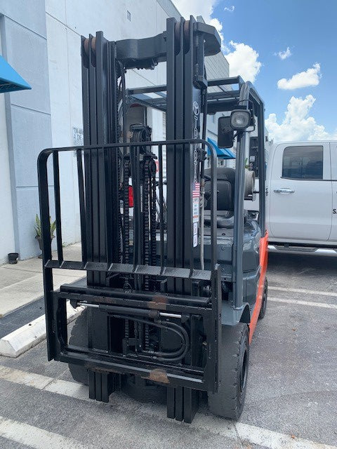 Used Forklift 2014 Toyota 8FGU18, 5,000lbs. #85