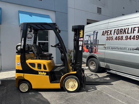Used Forklift 2015 Yale GLC060VX, 5,000lbs, #131